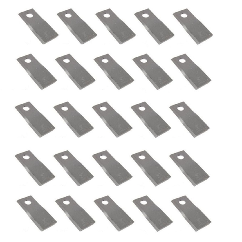 Qty 25: Right Hand Disc Mower Blade Fits Edcor Replaces V58700Z