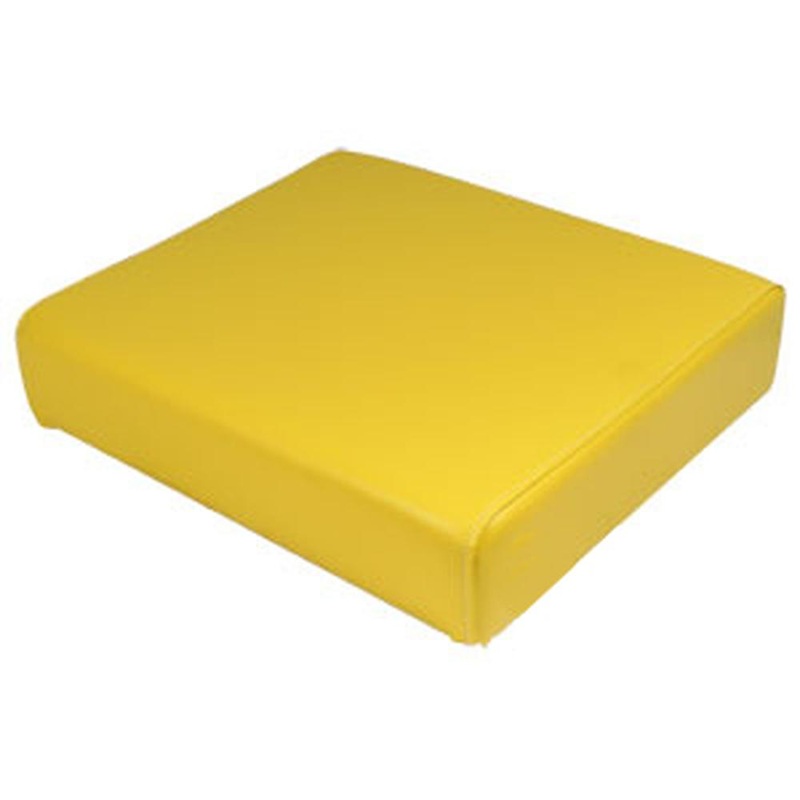 Yellow Bottom Cushion w/ Wood Base Fits John Deere Replaces AM3463T