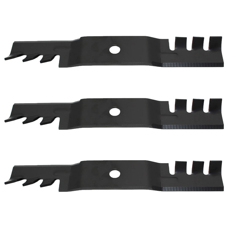 Qty 3: Mulching Blades Fits John Deere Replaces M111522