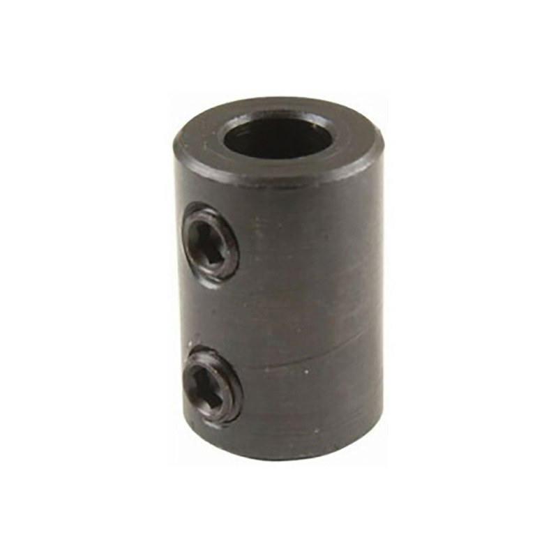 Shaft Coupler 1 Round Bore 4 Length 1 3/4 OD Black Oxide Finish SHFTR-1604