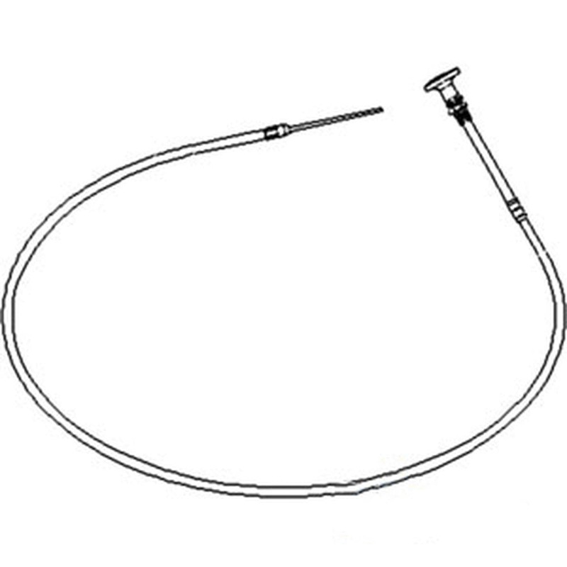 3760010M93 Fuel Stop Shutoff Cable Fits Massey Ferguson 103  365 375 390 390T