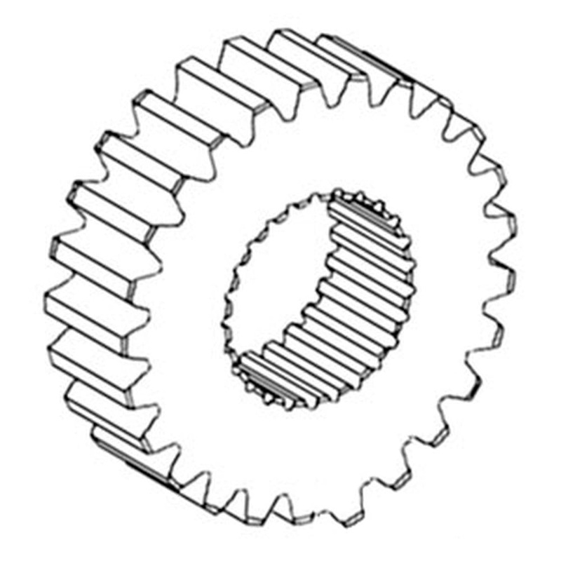 107266A Collar, Transmission Input Shaft Drive Fits White Oliver 2-70 4-78 80