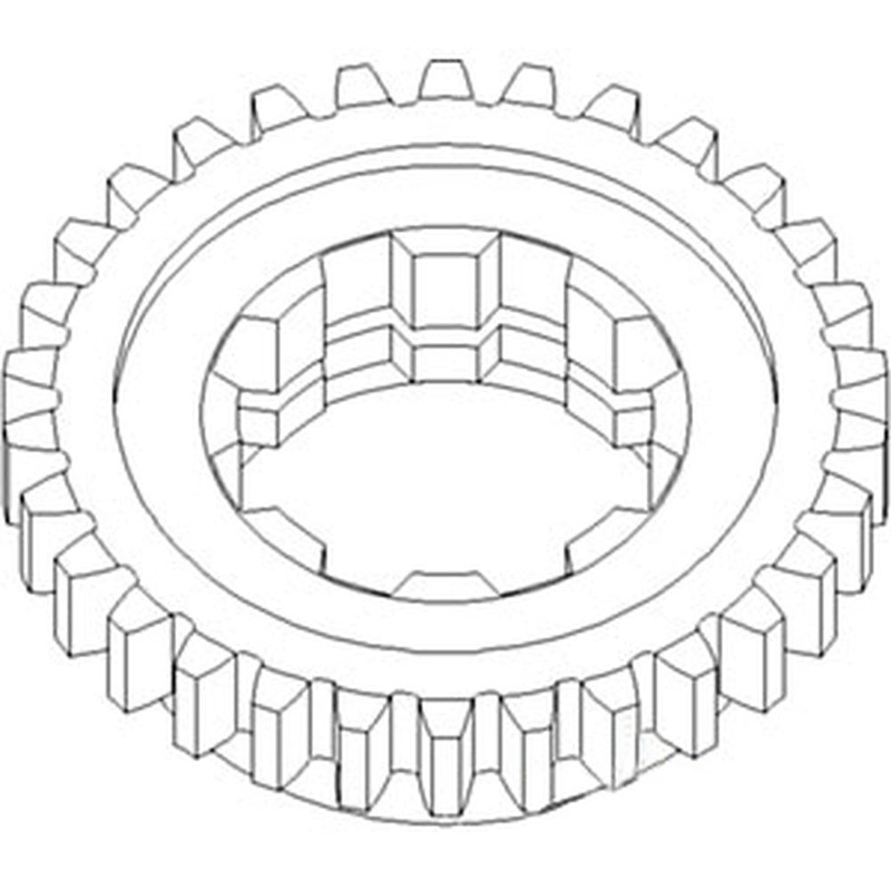 70241367 Reverse Pinion Shaft Gear Fits Allis Chalmers CA D10 D12 D14 D15