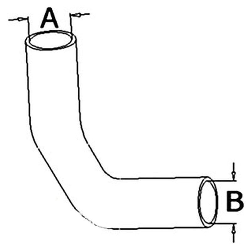 Radiator Hose – Lower Fits Allis Chalmers 160 72073294