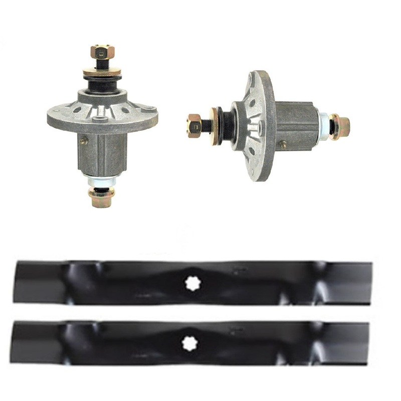 Blades & Spindles Kit Fits John Deere 42 LA120 LA125 LA135 Mower Decks