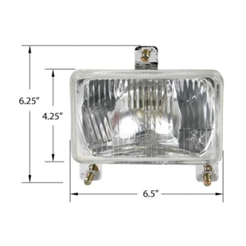 Qty 2: Headlamp Fits Massey Ferguson Replaces 1693943M1