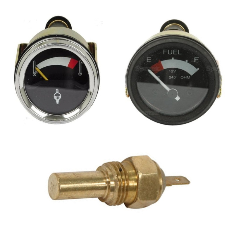 1074335M91 Water Temp Gauge, Sender Switch & Fuel Gauge Fits Massey Ferguson