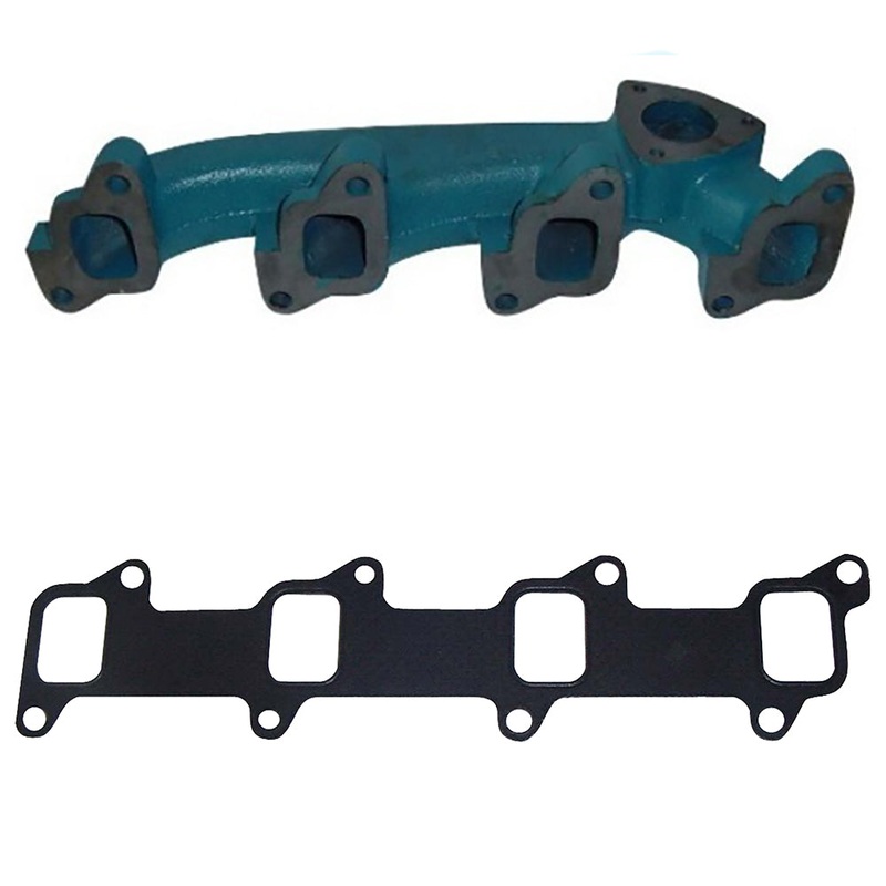 Manifold & Gasket Set Fits Case/International Harvester Replaces 81806062
