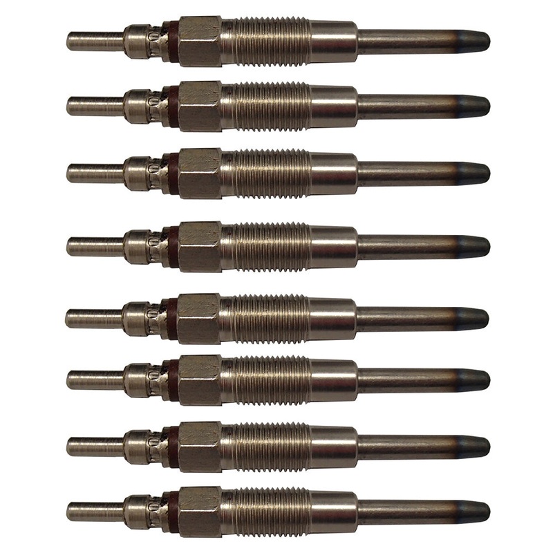 Qty 8: Glow Plug Fits Ford/New Holland Replaces DRX00084