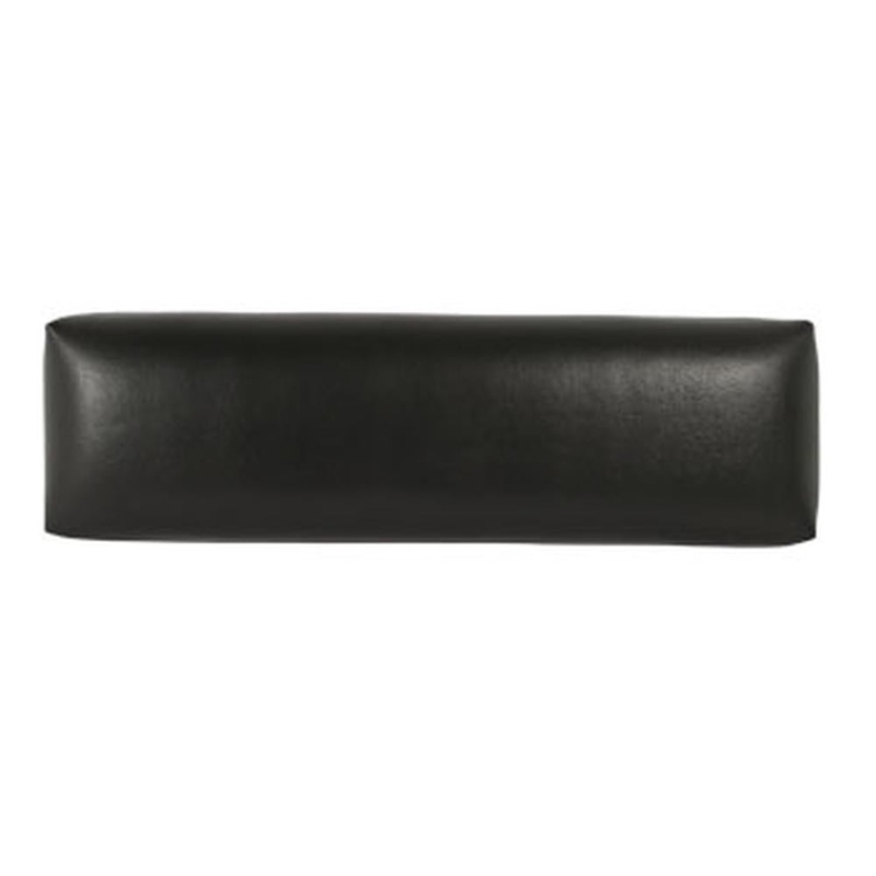 Black Seat Back Cushion w/ Wood Base Fits John Deere Replaces AM339T