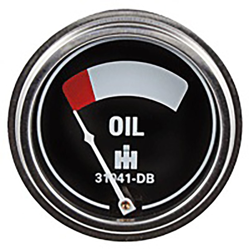 Oil Pressure Gauge Fits FARMALL IH A B F12 F14 F20 F30 31041 DB 0-75 PSI