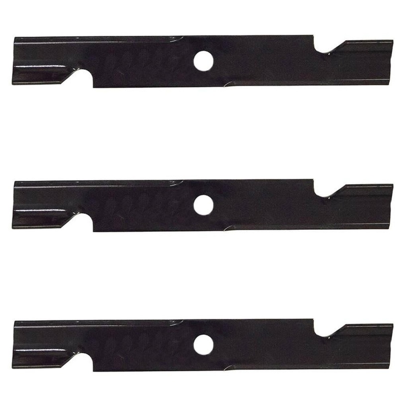 Set of 3 XHT 52 mower blades to fit Fits Exmark 103-6402 103-6402-S 103-6392