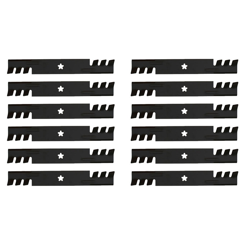 (12) Mulching Blades Fits Husqvarna 52 GT Mowers 574870801 – 575240701