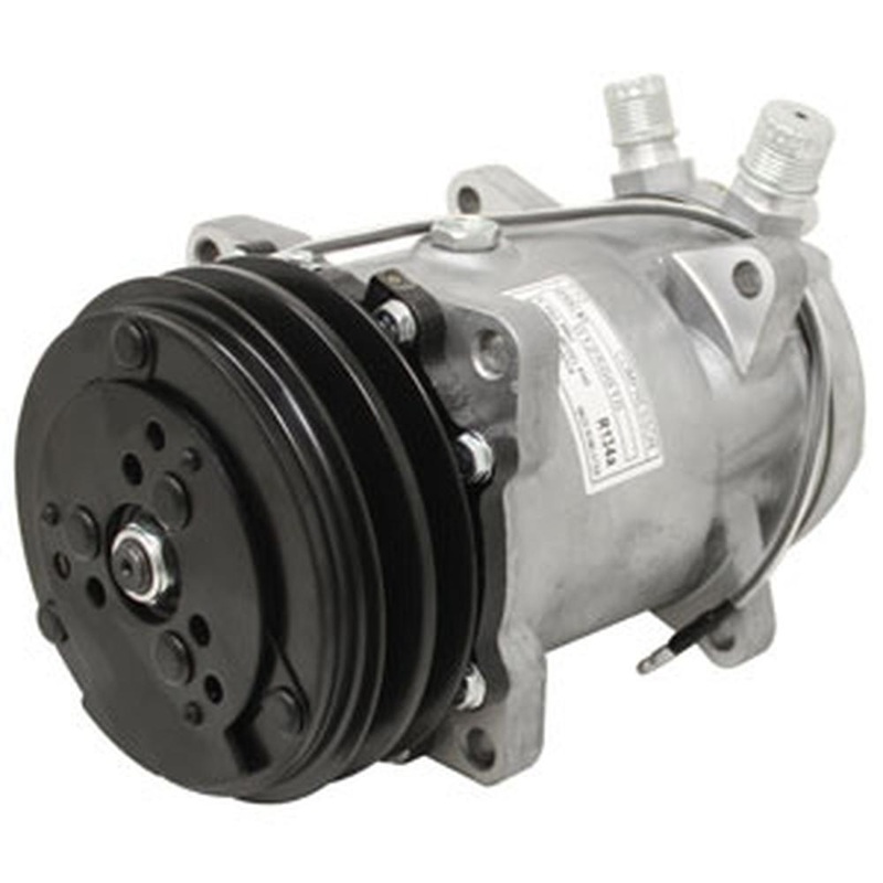 A-60-2921T94 New Compressor – Sanden Style w/ Clutch (9103) Fits Steiger