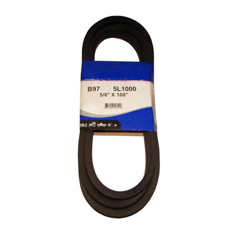 5/8 x 100 B Section Polyester Cord 1 Rib Classical V-Belt A-5L1000 A-56242