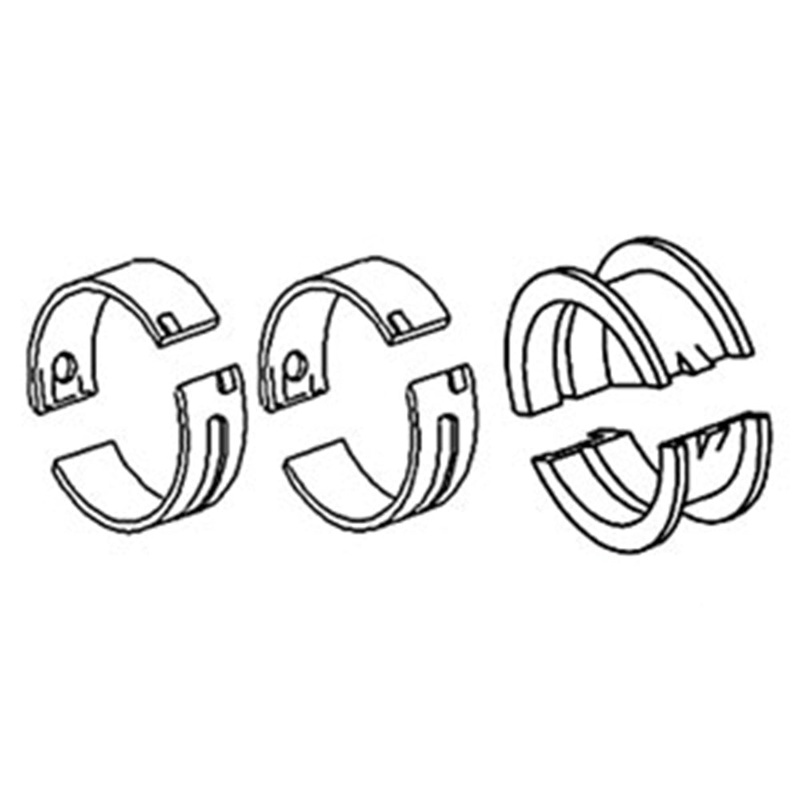 MAIN BEARING SET STANDARD Fits IH 154 Fits Cub LO-BOY 184 185 Fits FARMALL