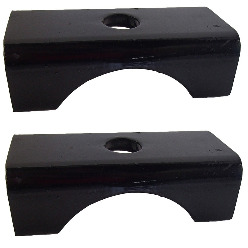 2 Trailer Axle Spring Seat Perch Fits Universal Product For 3 Axle Tubes Models