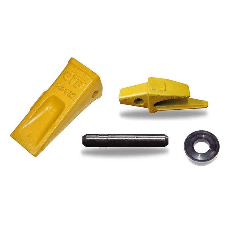 J300 WELD-ON ADAPTER + TOOTH + HARDWARE FOR PART 1U3302 1U-3302 3G6304 3G-6304