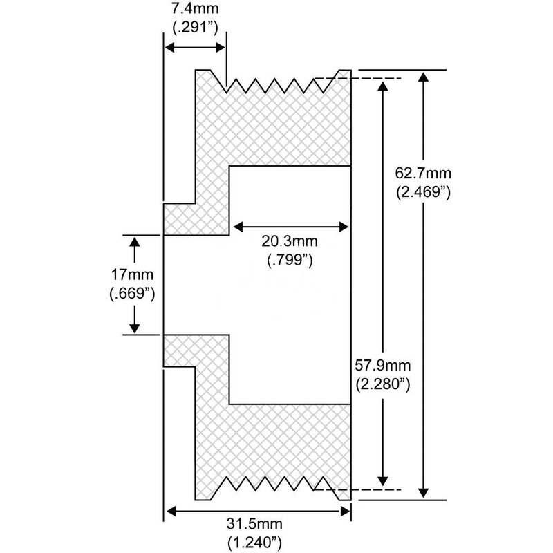 206-52001-JN J&N Electrical Products Pulley