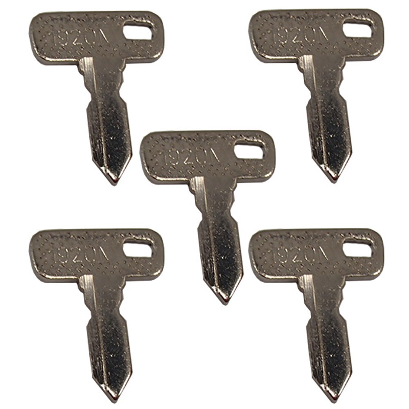 Fits Club Car Golf Cart 1984-Up Gas or Electric Ignition Key Replacement 5 Keys