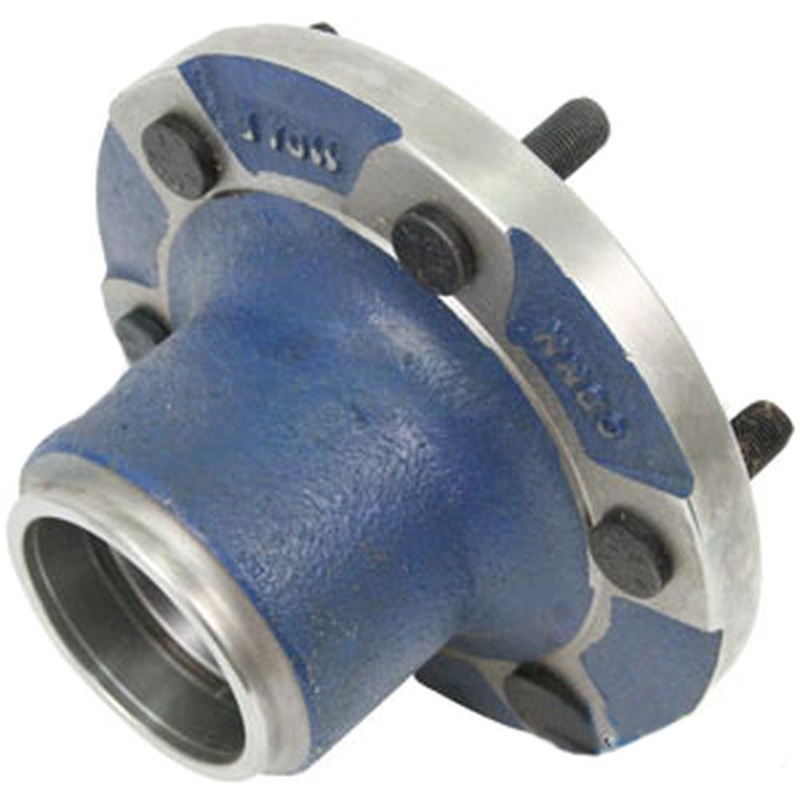 Front Hub with Cap, Studs & Nuts Fits Ford/New Holland Replaces 81823161-WCAP