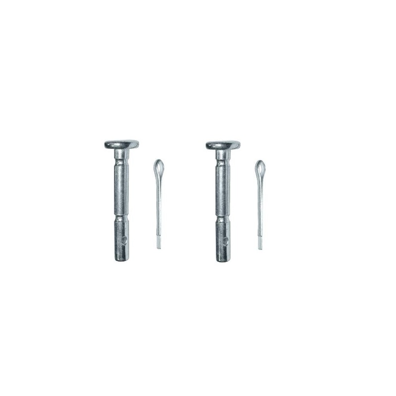 Qty 2: Shear Pins with Cotter Pins, 1-5/8 x 1/4 Fits MTD Replaces 714-04040