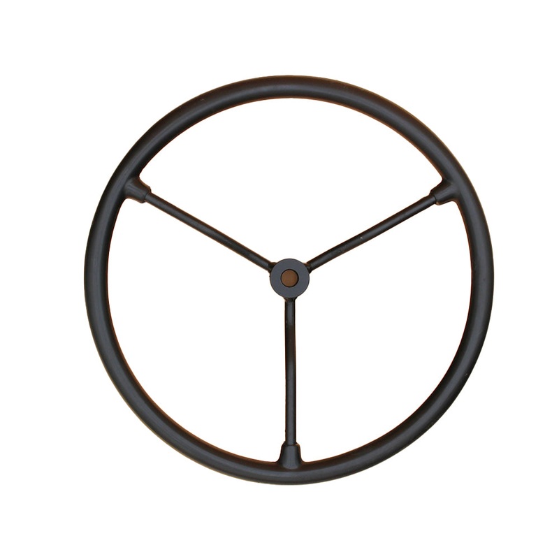 Steering Wheel Steel Spoke 17-1/2 Diameter 8N3600 Fits Ford New Holland Tr