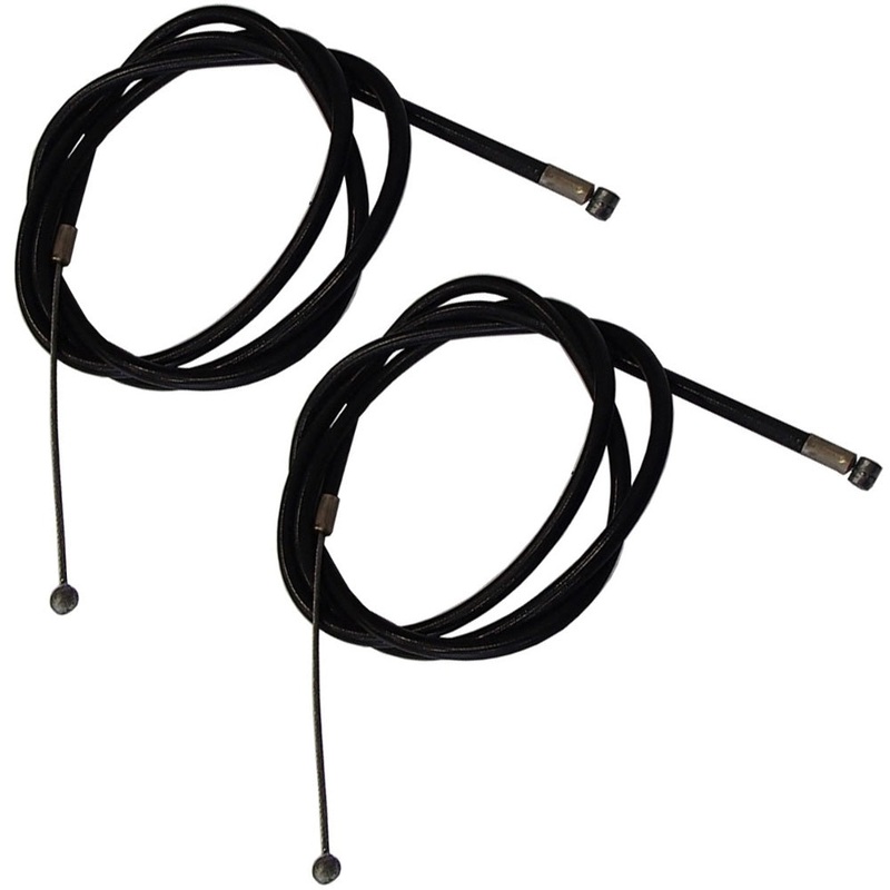 (2) Throttle Cables B1SB261 Fits Falcon Fits Heald Fits Motovox Fits Hensim