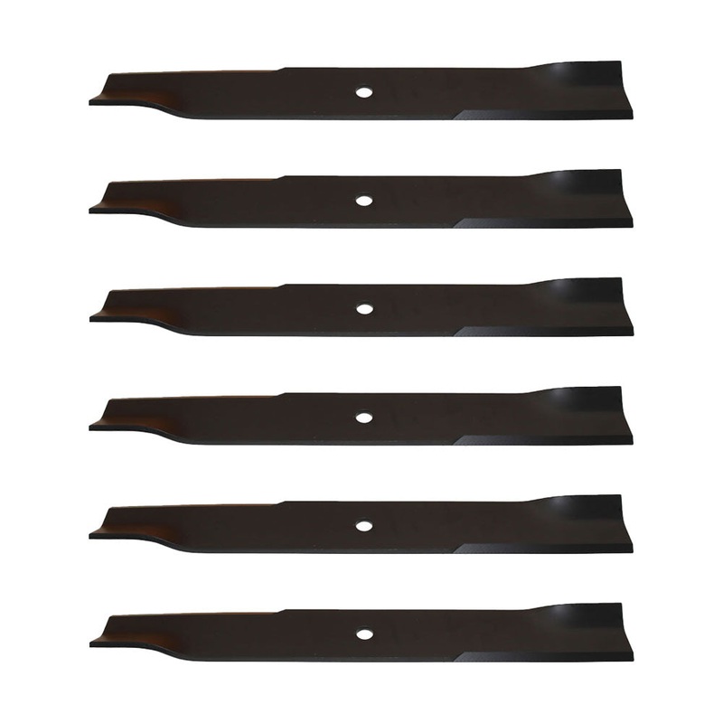 Set of (6) XHT Lawn Mower Blades 20-1/2 x 2-1/2 fits Various Mower Models