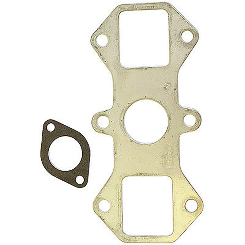 Dual Exhaust Manifold Gasket Set Fits John Deere Tractor Model D