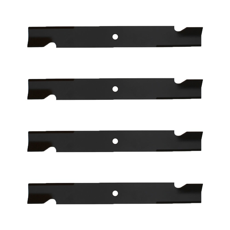 Set of (4) New Mower Blades, Fits Exmark Lazer Z & Turf Ranger Models