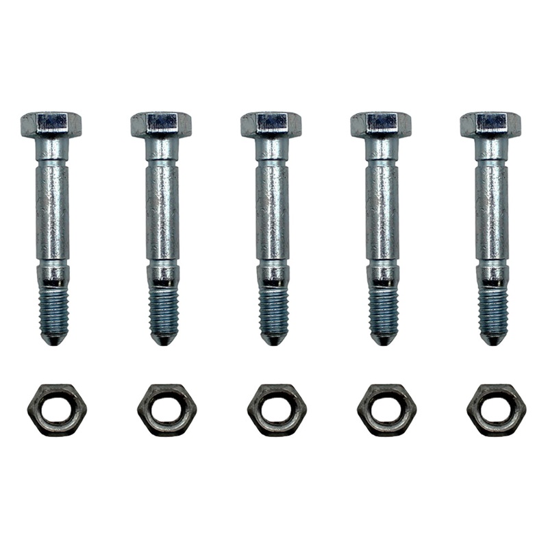 (5) SHEAR PINS & BOLTS for Snapper 13865 7091550 91550 Snowthrowers Snowblowers