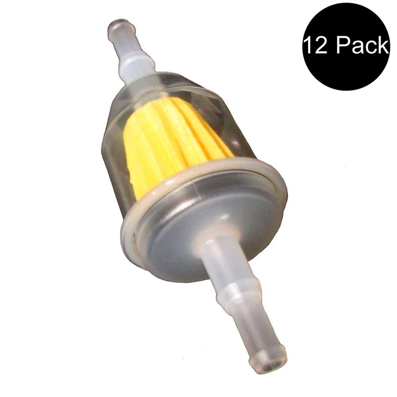 (12-Pack) FUEL FILTERS Fits John Deere AM116304 AM1163041 GY20709 AM107871