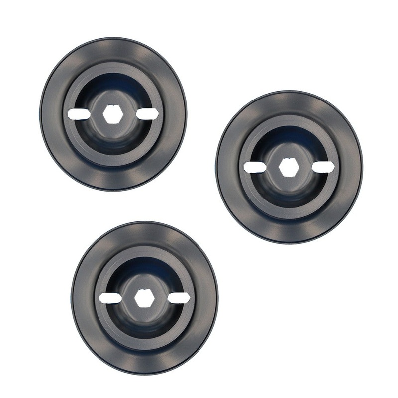 (3) New Aftermarket Spindle Pulley Fits John Deere 145 155C L120 L130 LA140 S240