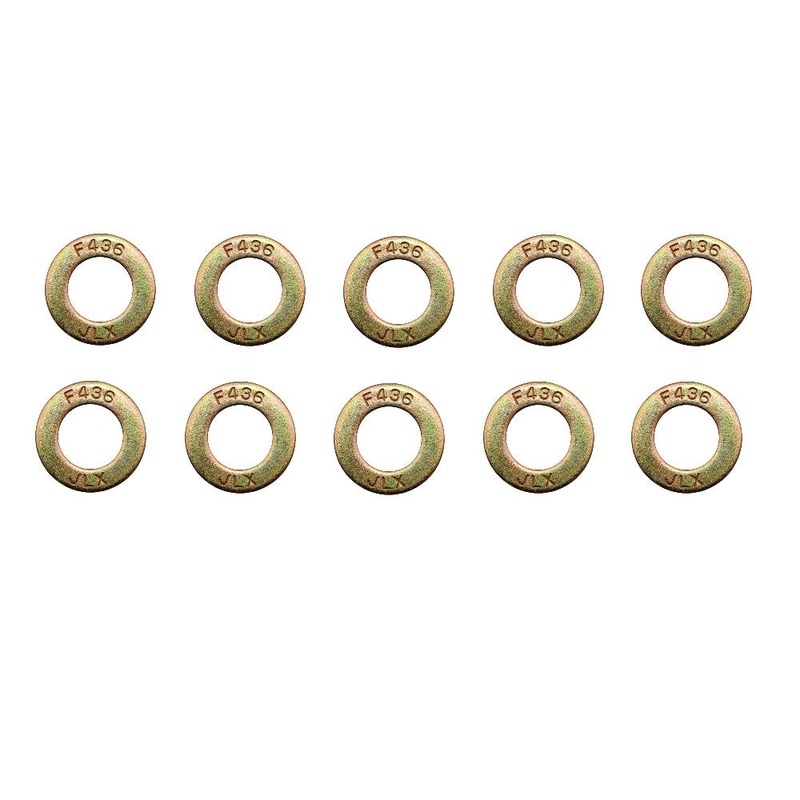 Ten (10) Washers 8T4123 Fits Caterpillar Bolt Sizes: 3/8 8T-4123