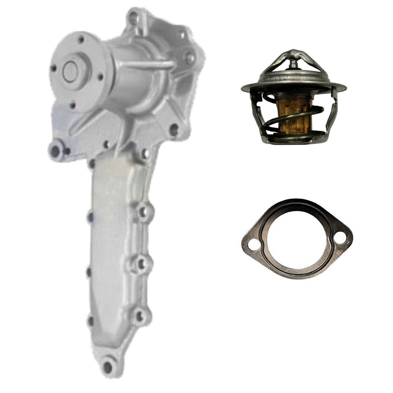 127136A1 Water Pump w/ Thermostat & Gasket Fits Case/International Harvester