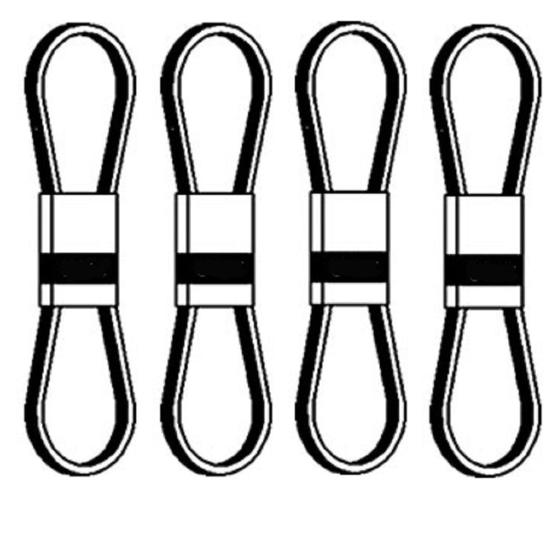 83101673 Kuhn Replacement Belt(s) – (set of 4) 96B