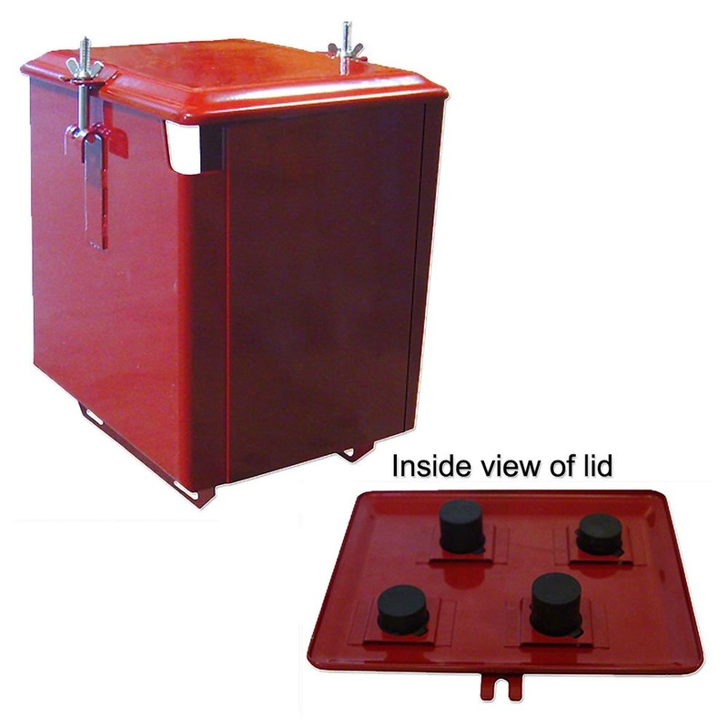 IHS520 4-Piece Battery Box — Fits FARMALL C, Super C, A, Fits International