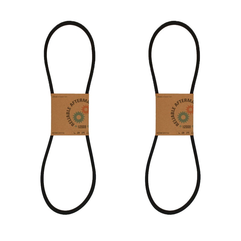 Sickle Drive V-Belt (Set of 2) 7855356 fits Hesston 1070 1071 1085 1090 1091