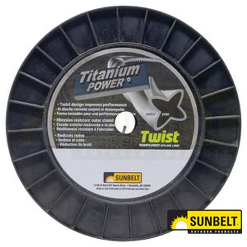 B155105 Titanium Power Trimmer Line, .105 twist