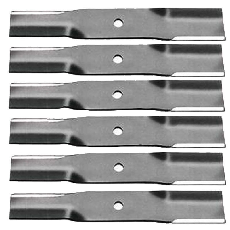 New Set of 6 Low-Lift 44 Mower Blade Fits Toro Wheel Horse 54-0010 Fits Timecut