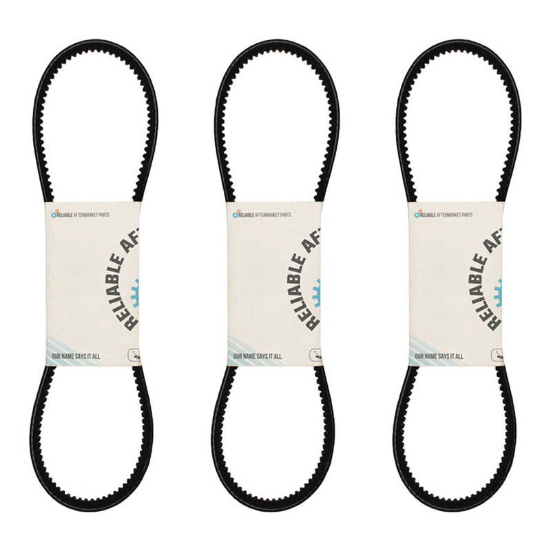 (3) Three New Aftermarket AX35 Fan Drive Belts 1/2 x 37 Fits Universal Products