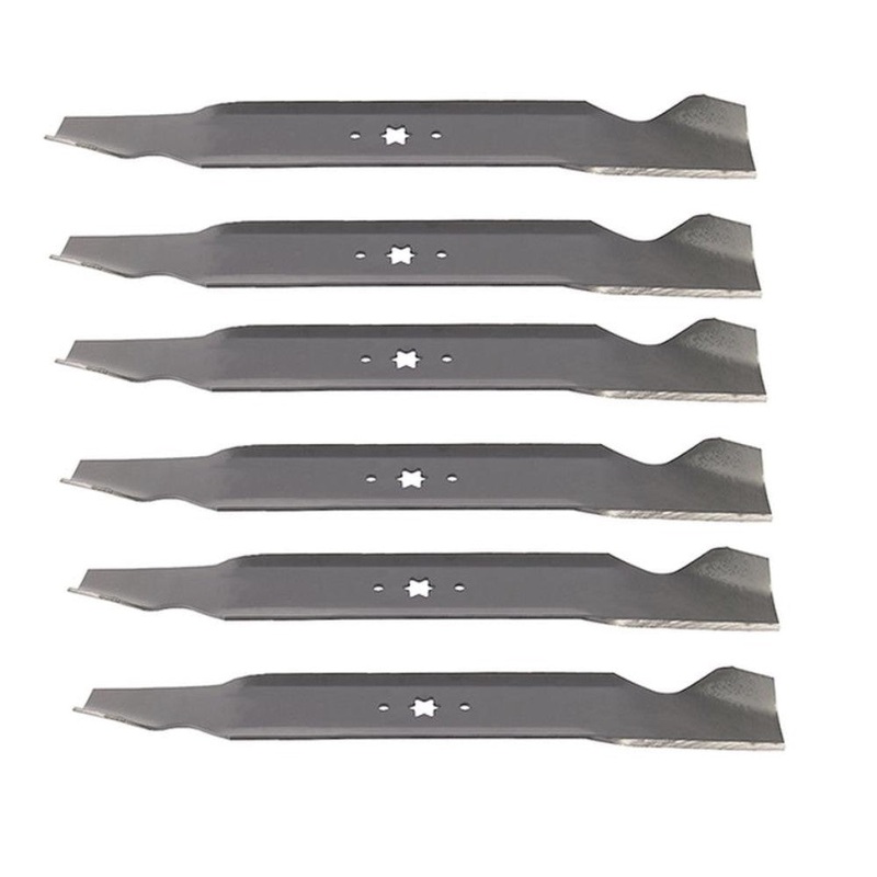 6 Pack Lawnmower 42 High Lift Blades to fit Commercial Fits Cub Cadet