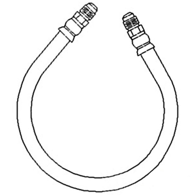 Gas Fuel Line Fits International 230 100 A Super A C 130 Super C 200 B 369993R11