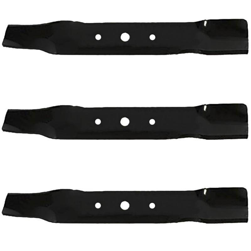 Set of 3 Lawn Mower Blades To Fit Scotts Sabre Fits John Deere 48 GX20250