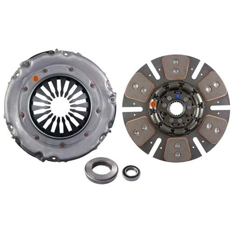W830982 12 Diaphragm Clutch Kit, w/ 6 Large Pad Disc & Bearings – Fits White