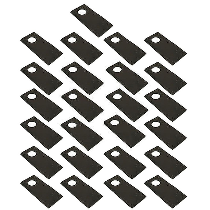 Qty 25: Right Hand Disc Mower Blade Fits Universal Products Replaces 9847683