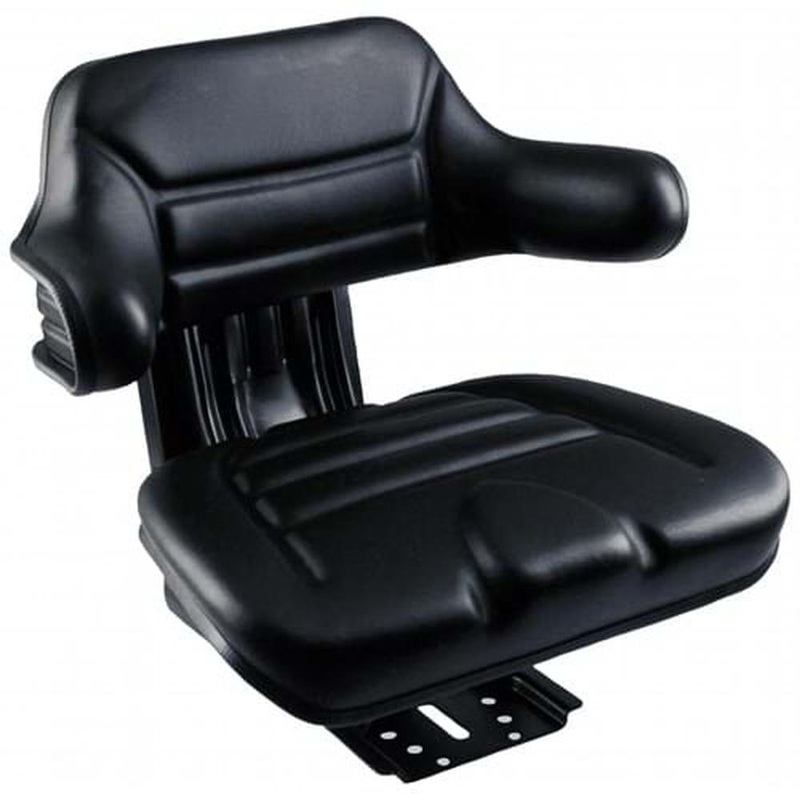 S830685 Wrap-Around Seat, Vinyl w/ Mechanical Suspension Fits Massey Ferguson
