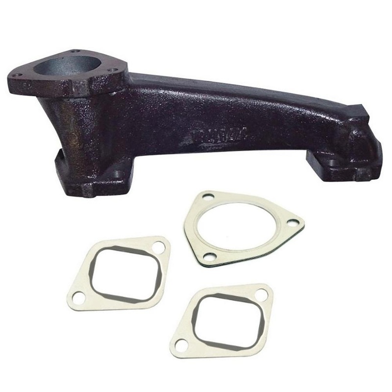 1822726M1 Manifold w/ 2 Gaskets & 1 Steel Exh. Gasket Fits Massey Ferguson