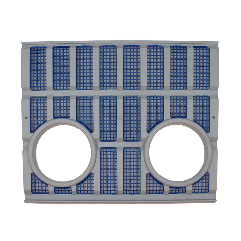 Front Grille with Inset Headlights Fits Ford/New Holland Replaces 81824198
